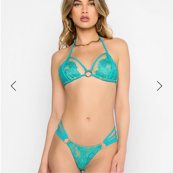 Beach Bunny Swimwear - GunPowder Bikini Bottom - New with Tag🏷️ - XSMALL - Sefm - Picture 10 of 16